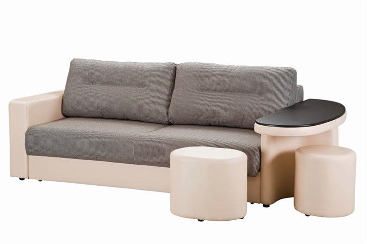 Прямой диван Сантана 4 БД со столом (НПБ) в Копейске - изображение 5